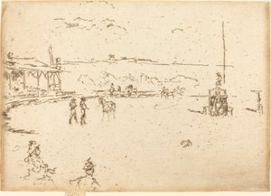 Wilde Westen, Buffalo Bill door James Abbott McNeill Whistler