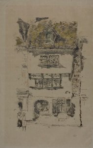 Geel Huis, Lannion door James McNeill Whistler