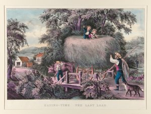 Hooitijd. De laatste lading door James Merritt Ives