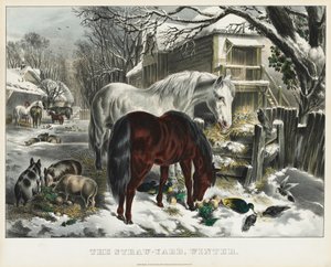 Stro-werf, Winter, 1800s