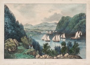 Op de Hudson, ca. 1857-72