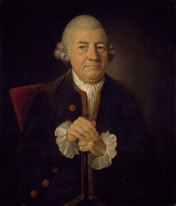 Portret van John Baskerville 1706-1775, 1774