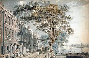Cheyne Walk, Chelsea door James Miller