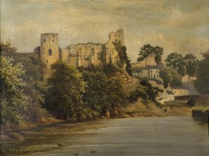Het kasteel, Barnard Castle door James Miller Brown