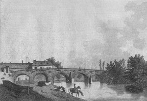 Maidstone Brug, Kent. Pl. 2, 1787 door James Newton