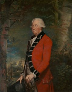 Sir Ralph Milbanke, Bt., in het uniform van de Yorkshire (North Riding) Militie
