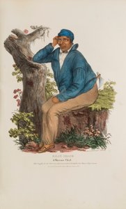 BILLY SHANE; Een Shawnee opperhoofd, uit de Aboriginal Portfolio