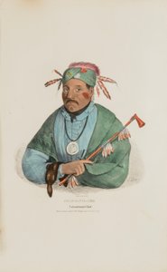 CHAT-O-MIS-SEE; opperhoofd van Pottowattomie, uit de Aboriginal Portfolio