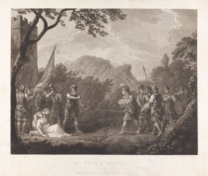 De val van Aganecca, 1783