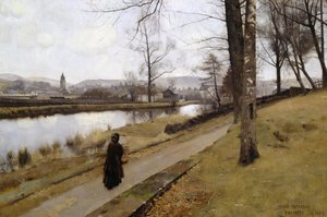 De Laatste Bocht, Winter, Moniaive door James Paterson