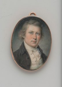 Zelfportret, 1789 door James Peale