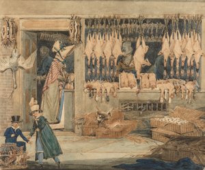De pluimveemarkt door James Pollard