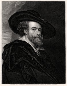Peter Paul Rubens, Vlaamse kunstenaar, 19e eeuw door James Posselwhite
