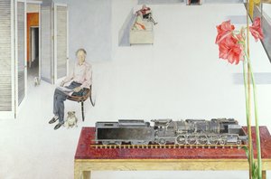 Portret van Lord John Cholmondeley, 1968