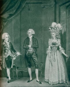 Hon Rd Edgcumbe, Lord William Russell, Lady Caroline Spencer, 1788 door James Roberts