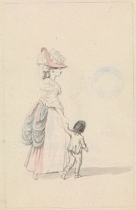 Vrouw en kind door James Roberts