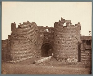 Egypte. Caïro. Poort naar de citadel door James Robertson