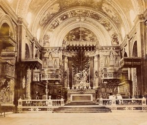Interieur van de St. John