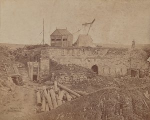 Overblijfselen van de Malakoff Toren door James Robertson