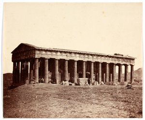 "Tempel van Theseus" [Athene. Theseion - eigenlijk de Tempel van Hephaistos] door James Robertson