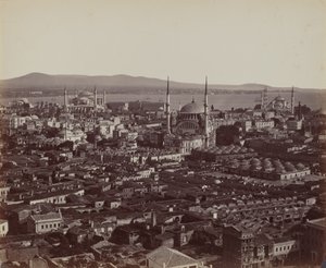 Panorama van Constantinopel