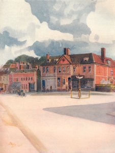 New Inn en High Street, Epsom, 1911, 1914 door James S Ogilvy