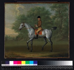 Paard en stalknecht door James Seymour