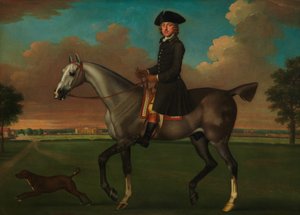 Portret van een ruiter