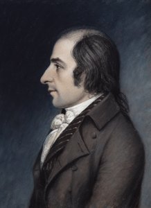 Albert Gallatin, circa 1797 door James Sharples