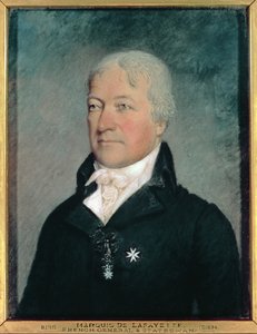 Marie Joseph Paul Yves Roch Gilbert Motier (1757-1834) Markies de Lafayette door James Sharples
