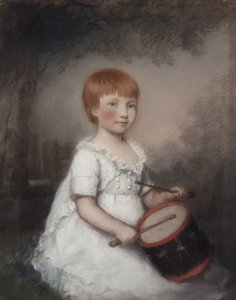 Miss Collard als Kind door James Sharples