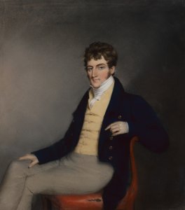 Portret van een Heer in een Gele Waistcoat, ca. 1795