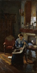 Een Dublin Interieur door James Sinton Sleator