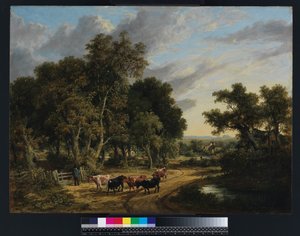 Bij Norwich, 1819-1830 door James Stark