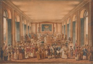 Het Hooggerechtshof op het eiland Ceylon