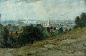 Uitzicht vanaf Greenwich Hill door James Stevens Hill