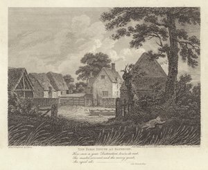 Robert Bloomfield, dichter: De Boerderij in Sapiston door James Storer
