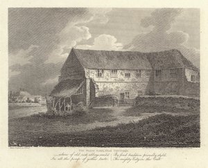 Robert Bloomfield, dichter: The Place Farm, nabij Thetford (gravure)