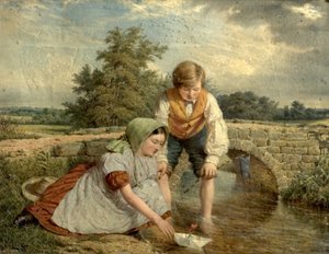 De lancering, 1858 door James T. Hart