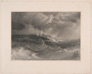 Farne Island - Schipbreuk door James T. Willmore