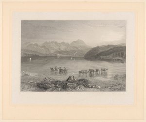 Ullswater, Cumberland door James T. Willmore