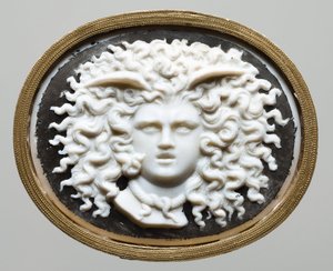 Hoofd van Medusa door James Tassie