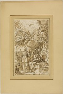 Mozes en de Tafelen der Wet door James Thornhill