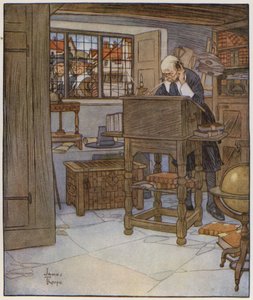 Illustratie voor The Compleat Angler door Izaak Walton door James Thorpe