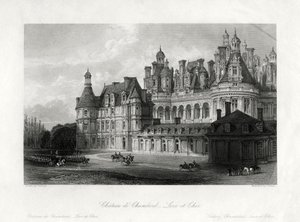 Chateau de Chambord, Loir-et-Cher, Frankrijk