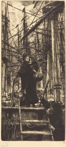 Emigranten door James Tissot