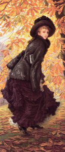 Oktober door James Tissot