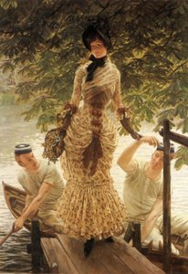 Op de Theems door James Tissot
