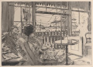 Ramsgate, 1876 door James Tissot