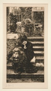 Rêverie door James Tissot